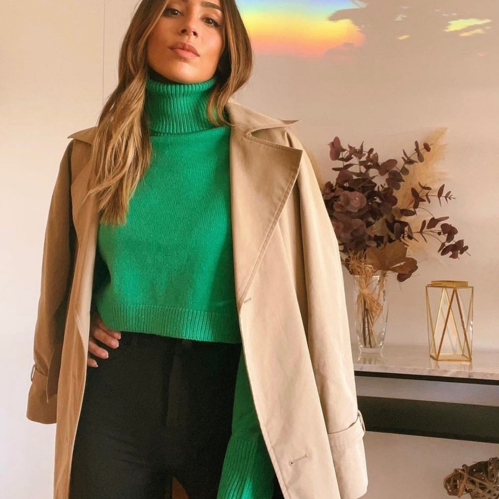 Zara Green Sweater
